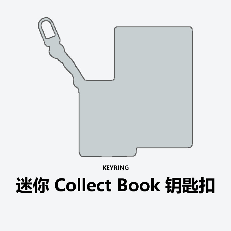Mini Collect Book Keyring