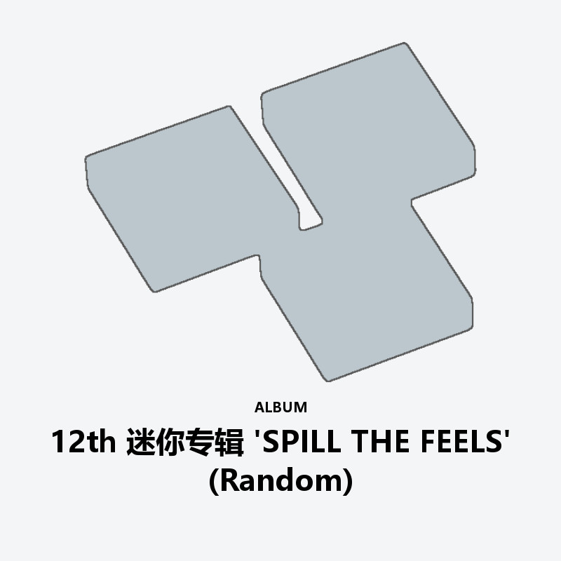 12th Mini Album 'SPILL THE FEELS' (Random)