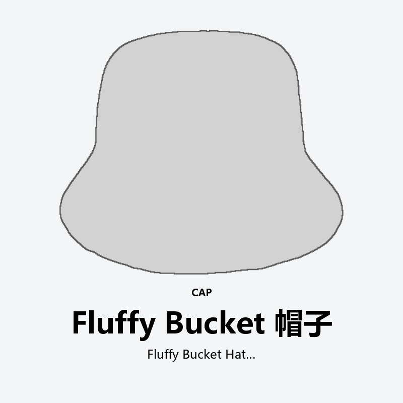 Fluffy Bucket Hat
