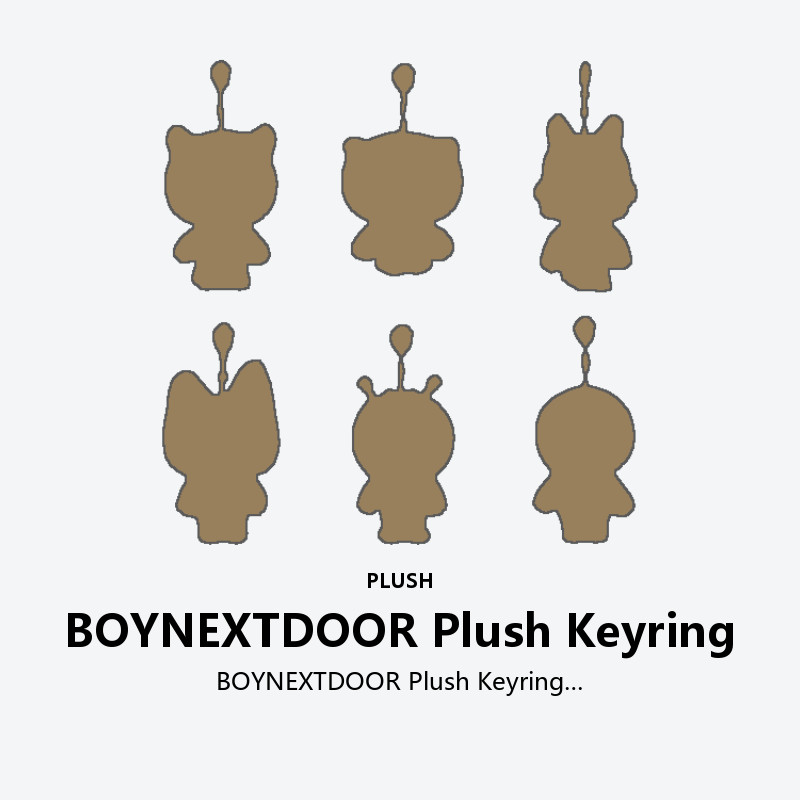Plush Keyring