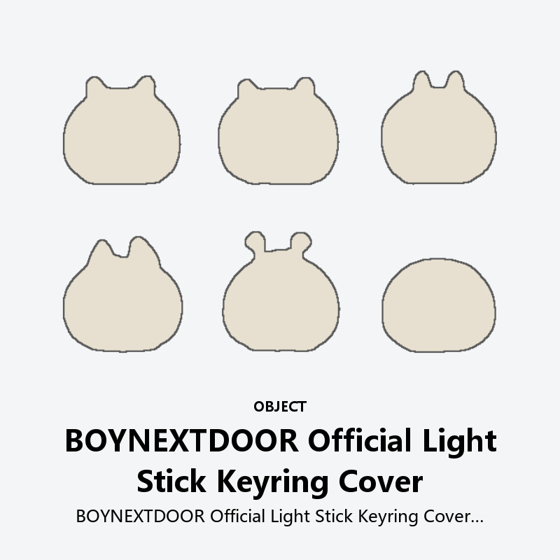 Official Light Stick Keyring Cover