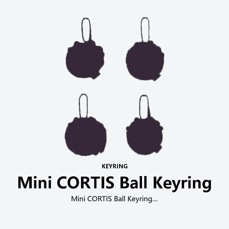 Mini CORTIS Ball Keyring
